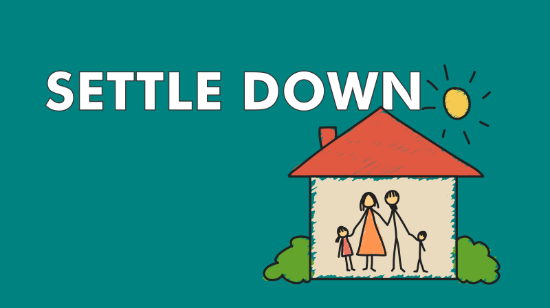 Phrasal-Verb-Settle-Down-qual-o-significado
